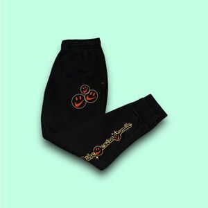 Nike Sportswear Club Smile Fleece Pants Joggers Black Mens medium DQ3521-010